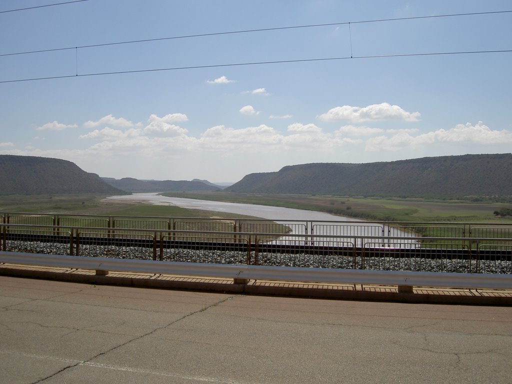 Orange River into Gariep Dam