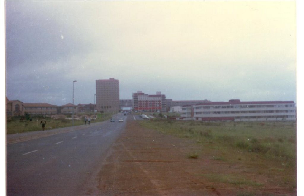Bisho, a capital de Ciskei, em 1989