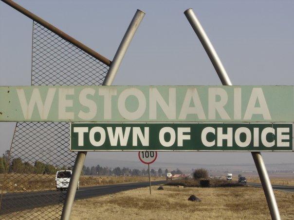 Westonaria Town of Choice.