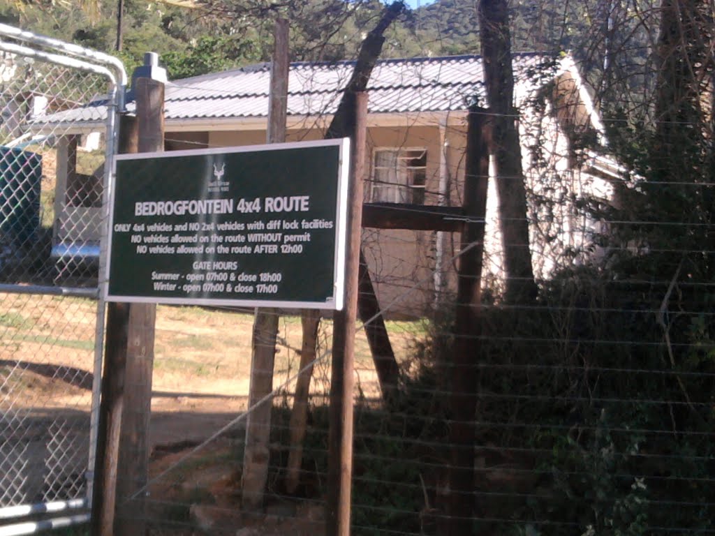 Bedrogfontein 4x4 Main Gate