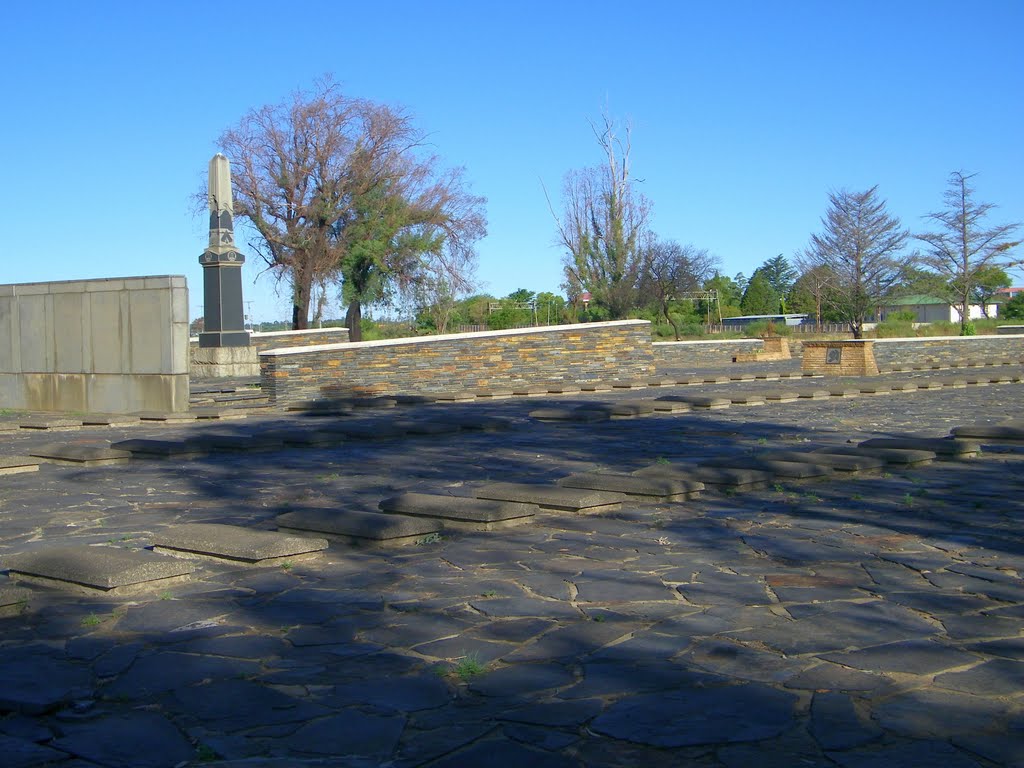 concentration camp cemetery from the Boer war