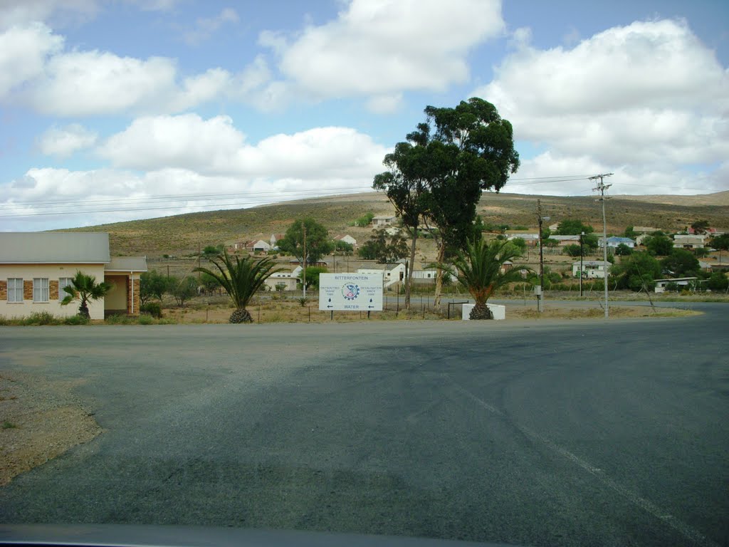 BitterfonteinWate Desalination since 1990 sign