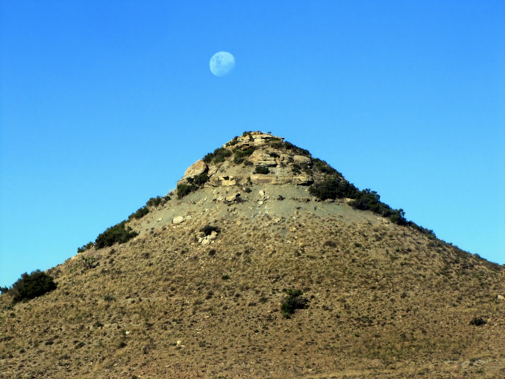 moon on the hill