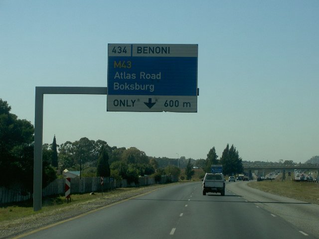 Lane allocation sign